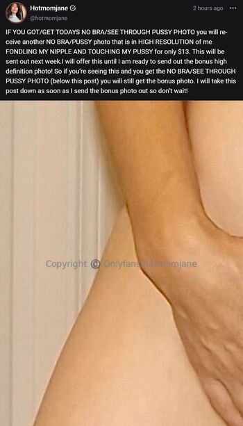 🔥 Hotmomjane page leaked private photo uncensored full